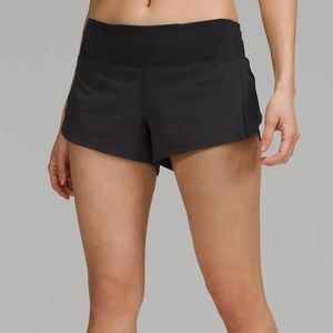 Lululemon Speed Up Low-Rise Black Shorts (4)